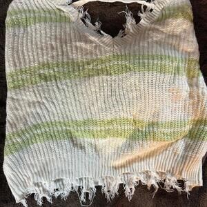 CloudChaser Women's Striped Knit Top - XL, Lightweight